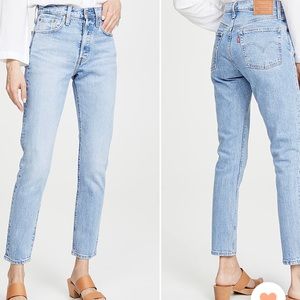 Levi’s 501 skinny jean size 30 Tango Light Wash